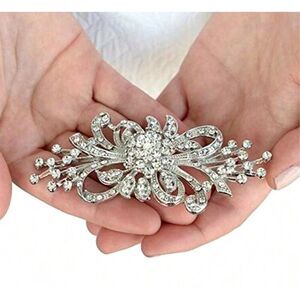 Crystal Brooch